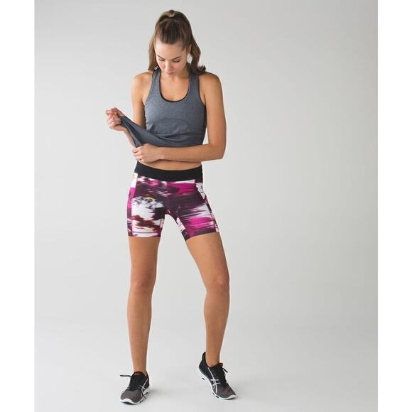 Lululemon What The Sport Short II Athletic Biker Shorts Women's Size 4 - Picture 1 of 6